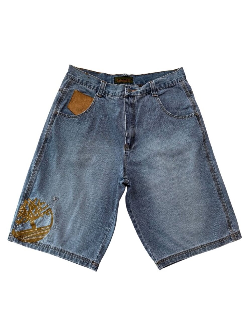 Vintage Y2K Timberland Baggy Shorts Jorts Hip Hop Streetwear Retro Skater Men 36